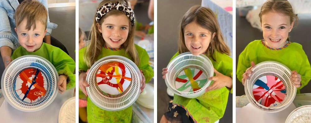 salad spinner art